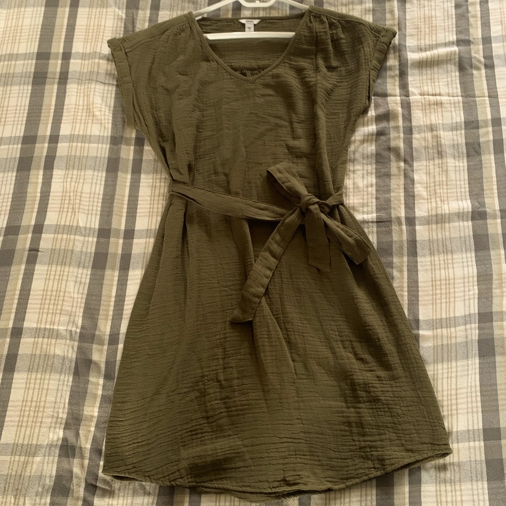 Sonoma Olive Dress